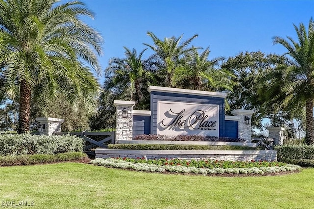 17641 Brooksin Ct, Estero, FL 33928 - community sign with a lawn
