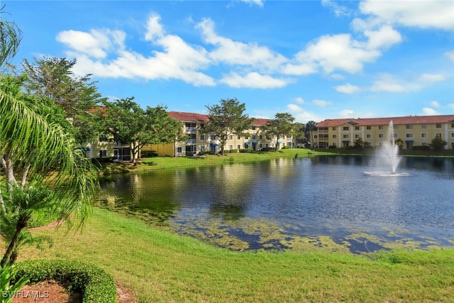 property view of water