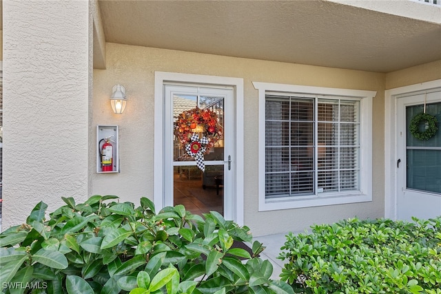 view of property entrance