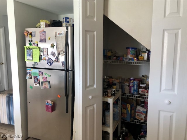 view of pantry