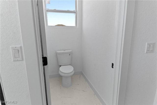 bathroom with toilet