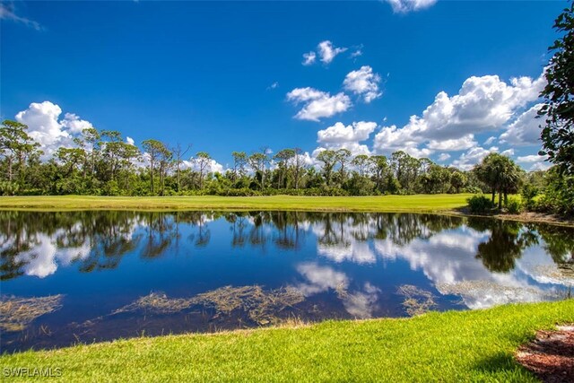 property view of water