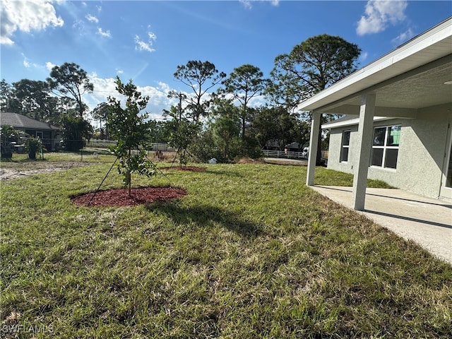 view of yard