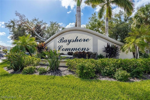 15050 Caspian Tern Ct Unit 102, North Fort Myers, FL 33917 - community sign with a yard