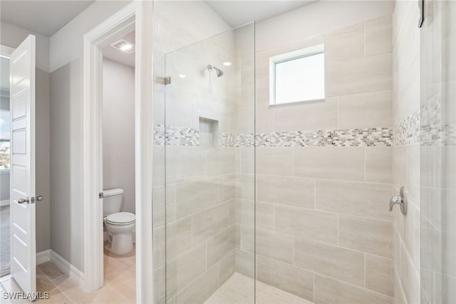 44290 Frontier Dr, Punta Gorda, FL 33982 - bathroom featuring tiled shower and toilet