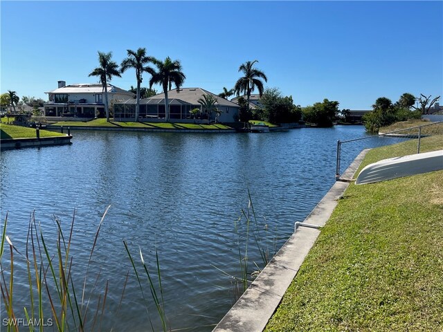 property view of water