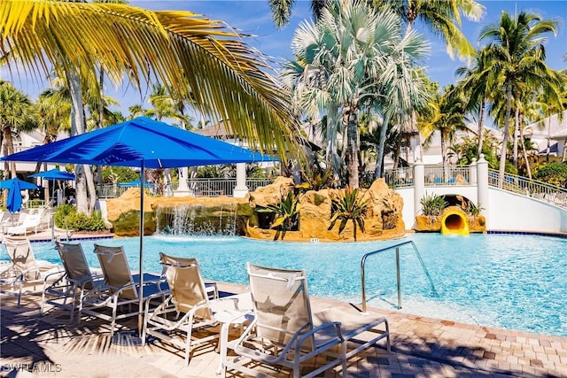 3157 Aviamar Cir Unit 102, Naples, FL 34114 - view of community pool