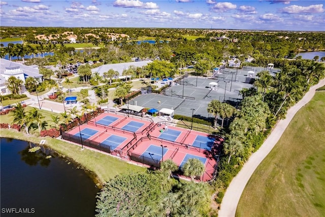 3157 Aviamar Cir Unit 102, Naples, FL 34114 - drone / aerial view of a nearby body of water