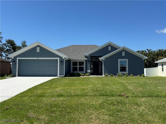 2919 NW 10th St, Cape Coral, FL 33993 - single story home with an attached garage, driveway, and stucco siding