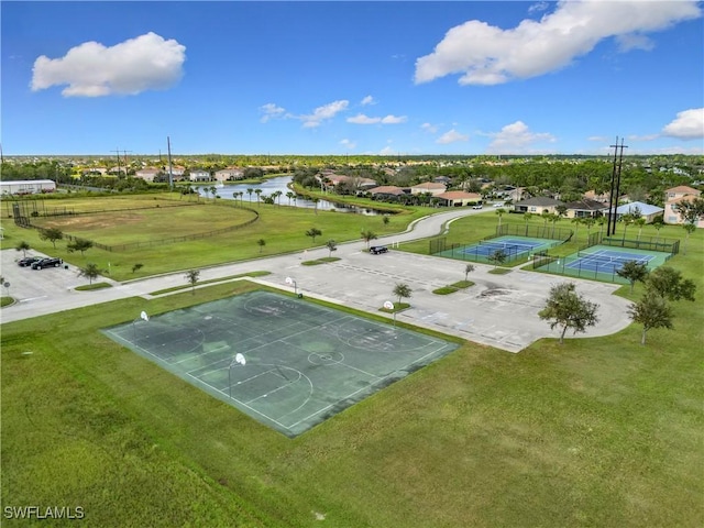 2505 Keystone Lake Dr, Cape Coral, FL 33909 - aerial view with a water view