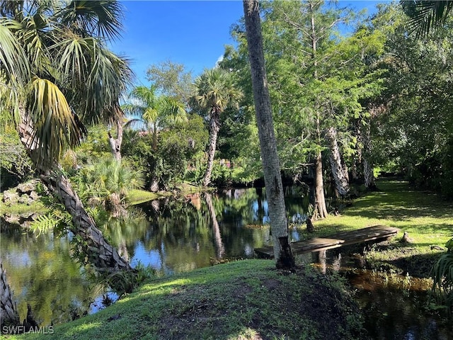 property view of water