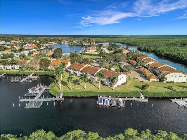 162 Newport Dr Unit 1202, Naples, FL 34114 - aerial view of property's location featuring a large body of water