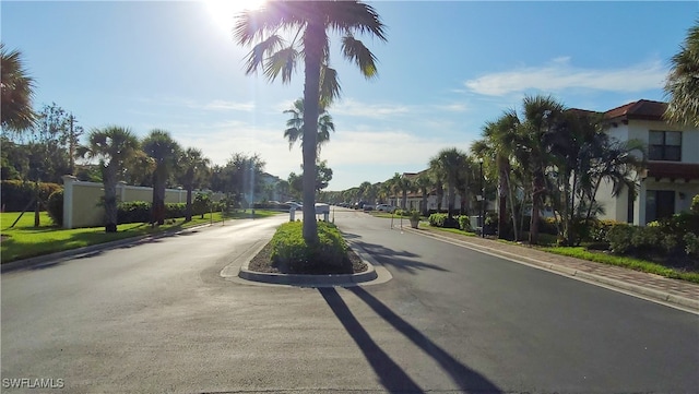 view of street