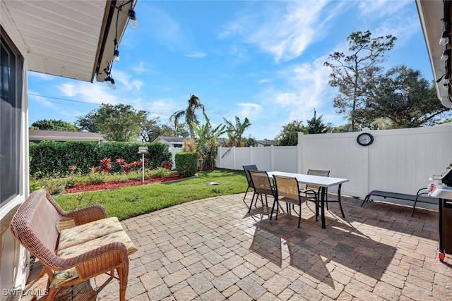 view of patio