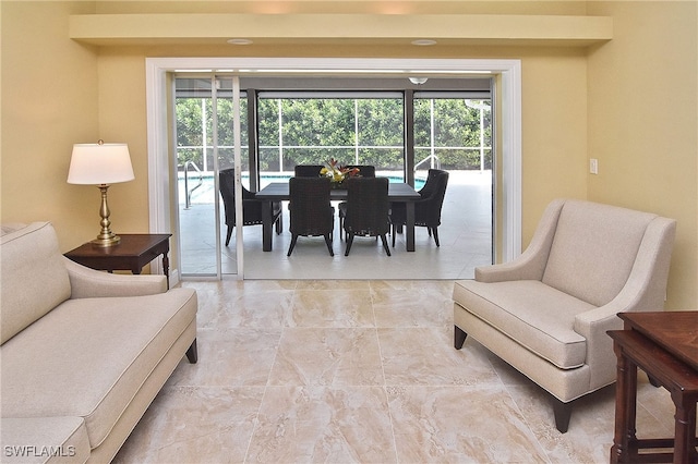 9812 Fathom Ct, Fort Myers, FL 33919 - dining space with healthy amount of natural light