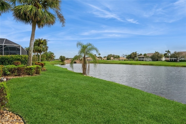 property view of water