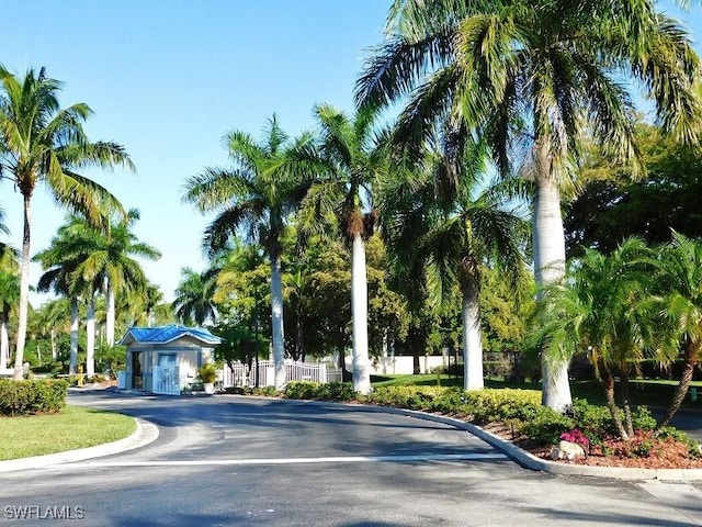 view of road