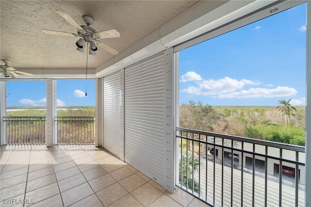 1001 Arbor Lake Dr Unit 307, Naples, FL 34110 - balcony featuring ceiling fan