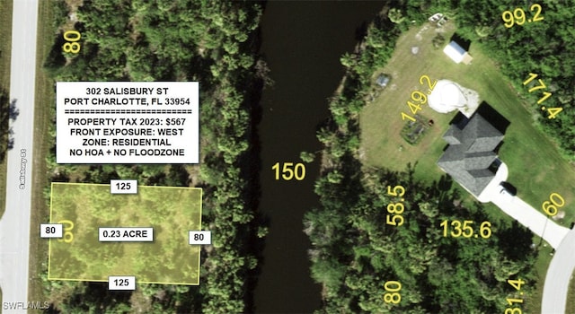 302 Salisbury St, Port Charlotte FL, 33954 land for sale