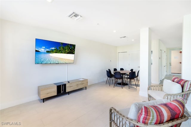 view of living room