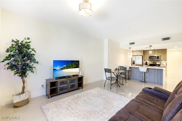 view of living room