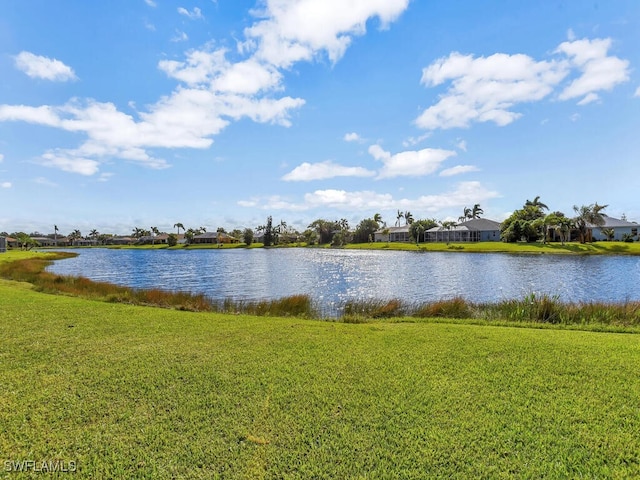 property view of water