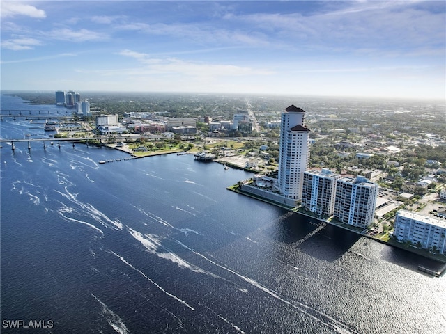1925 Clifford St Unit 1202, Fort Myers, FL 33901 - view of urban area featuring a large body of water and a notable bridge