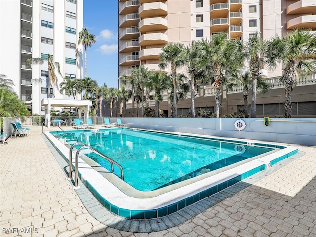 1925 Clifford St Unit 1202, Fort Myers, FL 33901 - community pool with a patio area