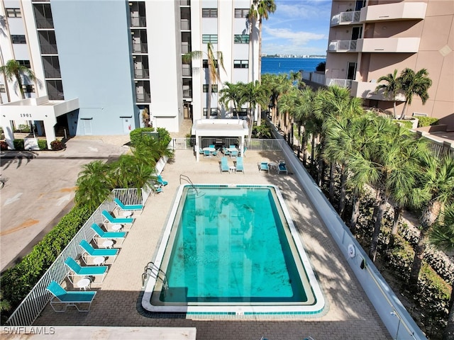 1925 Clifford St Unit 1202, Fort Myers, FL 33901 - community pool with a water view