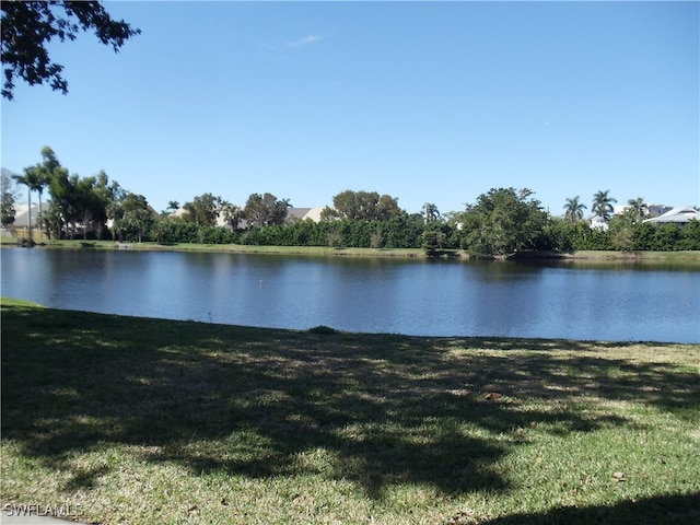 property view of water