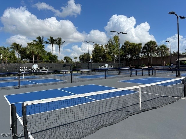 view of sport court with basketball court