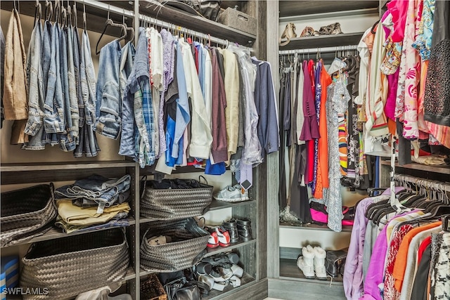 view of spacious closet