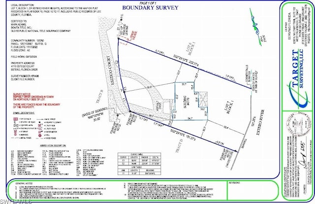 4770 Estego Ct, Estero FL, 33928 land for sale