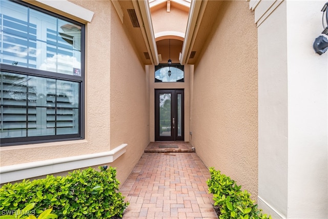 view of property entrance