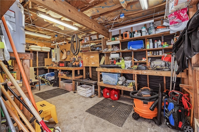 view of storage room