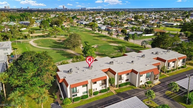 4728 Orange Grove Blvd Unit 8, North Fort Myers, FL 33903 - aerial view of residential area featuring a local golf course