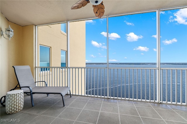 2745 1st St Unit 1906, Fort Myers, FL 33916 - sunroom / solarium with a water view