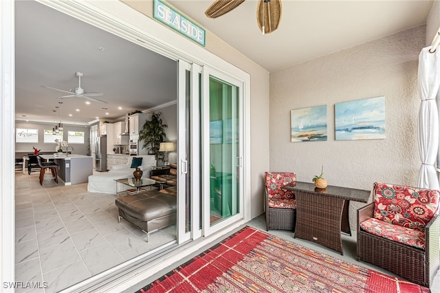 4705 Arboretum Cir Unit 202, Naples, FL 34112 - view of sunroom / solarium