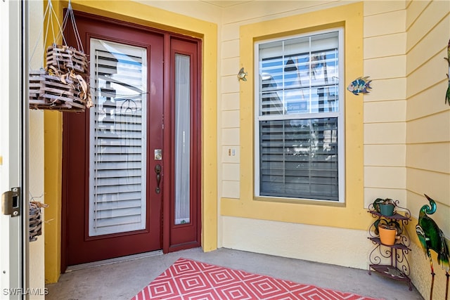 view of entrance to property