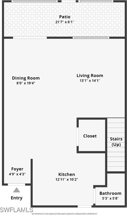 9801 Boraso Way Unit 103, Fort Myers, FL 33908 - view of home floor plan