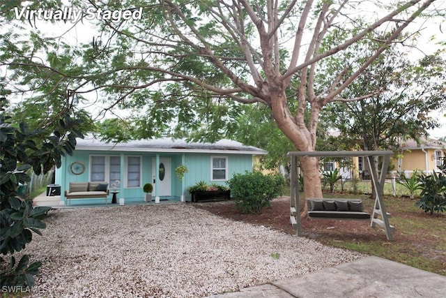 view of ranch-style house