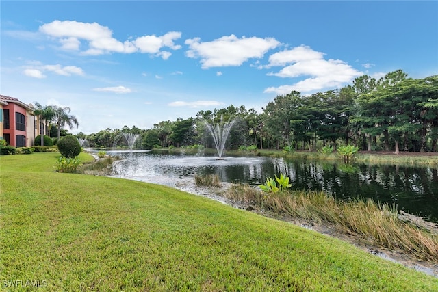 property view of water