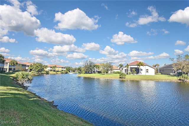 property view of water