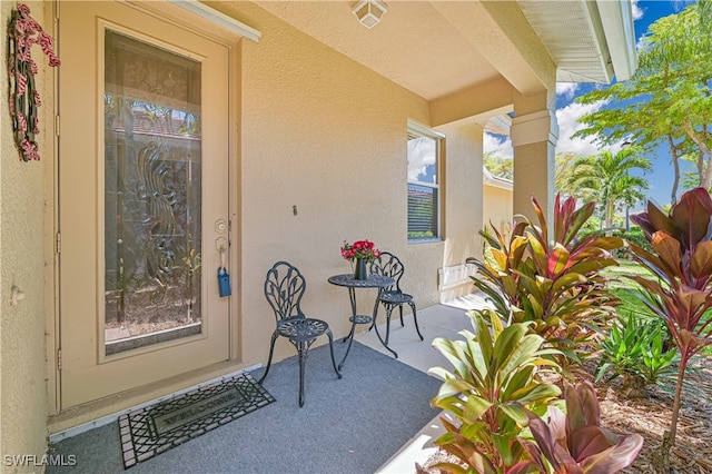 view of patio / terrace featuring a porch