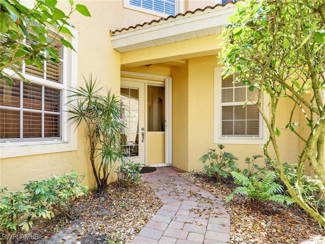 view of property entrance