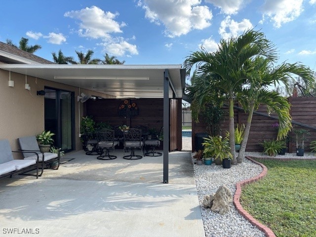 view of patio / terrace