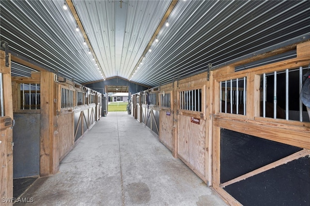 view of stable