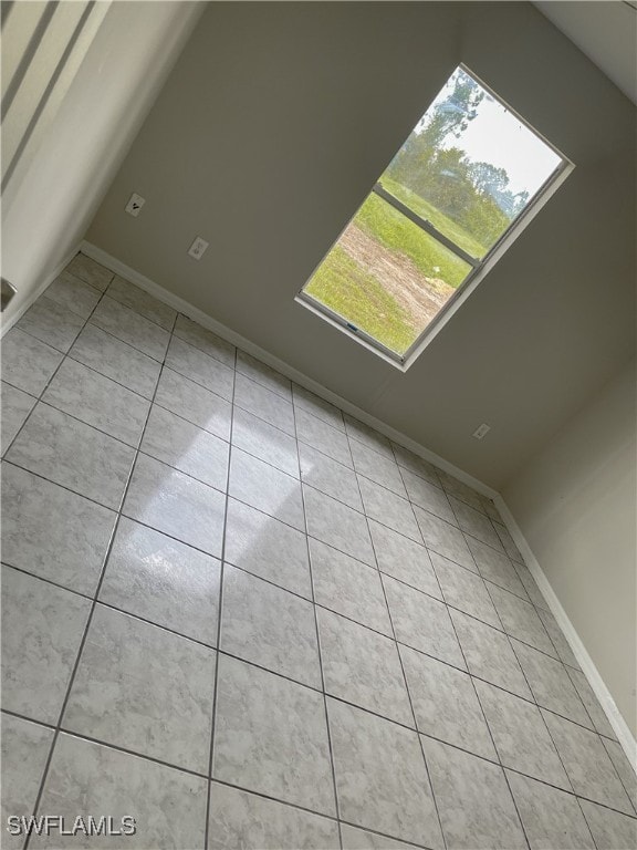 room details with tile patterned flooring