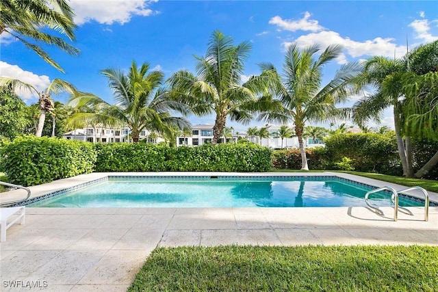 3323 Gin Ln, Naples, FL 34102 - view of pool