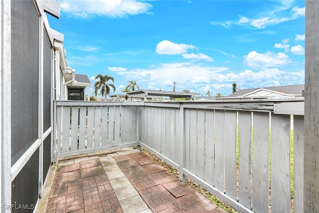 view of patio